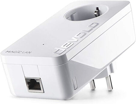 Devolo Magic 1 LAN (1-1-1) Ek Adaptörü I Mesh Wi-Fi I Powerline: 1.200 Mbps I WiFi Menzil Genişletici I Access Point I Tak Çalıştır - Teşhir