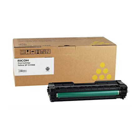 Ricoh SP-C310 Sarı Orijinal Toner Yüksek Kapasiteli