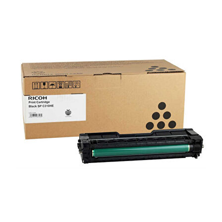 Ricoh SP-C310 Siyah Orijinal Toner Yüksek Kapasiteli