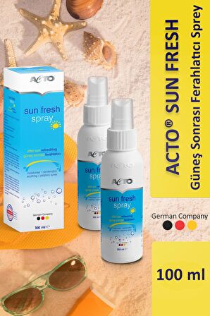 ACTO® SUN FRESH 100 ml | Güneş Sonrası Ferahlatıcı Sprey