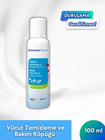 Actolind® Foam 100 ml Vücut Temizleme Köpüğü