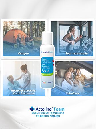 Actolind® Foam 100 ml Vücut Temizleme Köpüğü