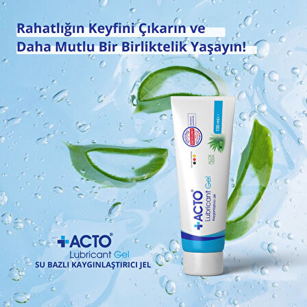 ACTO® LUBRICANT GEL 100 ml Kayganlaştırıcı Jel