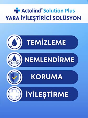 Actolind Solution Plus Yara İyileştirme Solüsyonu 500 ml