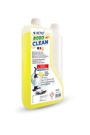 Acto® Robo Clean – Robot & Islak Dikey Süpürgeler İçin Konsantre Yüzey Temizleyici