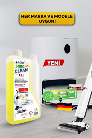 Acto® Robo Clean – Robot & Islak Dikey Süpürgeler İçin Konsantre Yüzey Temizleyici