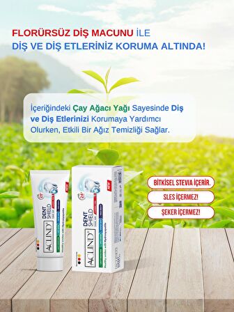 Aclind® Dent Shield 15 ml | Florür İçermeyen Diş Macunu