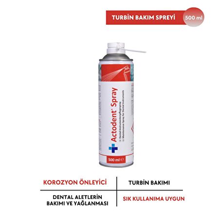 ACTODENT® SPRAY 500 ml Turbin Bakım Spreyi