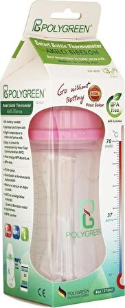 Polygreen Kd 3020 Akıllı Biberon (Pembe)