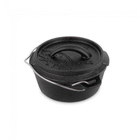 Petromax Dutch Oven FT0.5-T Döküm Tencere ( Düz Taban )