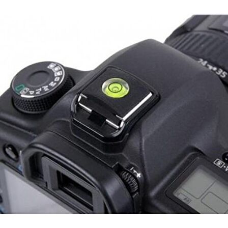 Ayex Dslr Ve Slr İçin Su Terazili Hot Shoe ( Flaş Kızağı) Kapağı