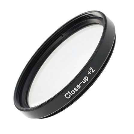 Ayex Close-Up Filtre Seti 58 mm – +1 +2 +4 +10 Diyopter, Optik Cam, İnce Alüminyum Çerçeve, Taşıma Kılıfı