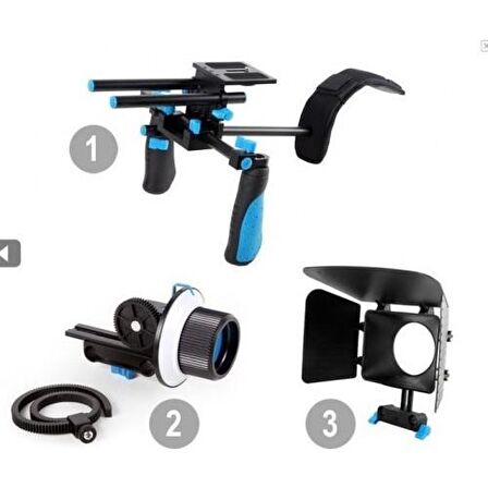 Ayex Dslr Rig Video Film Seti Rl-02 + Followfoucs + Mattebox