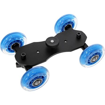 Ayex Dslr Makinalar İçin Mini Dolly Kit Skater Kamera Arabası