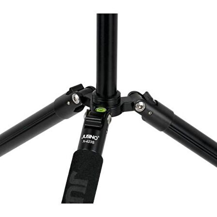 Jusino X-423S Tripod Siyah (Hafif Kullanışlı Seyhat için İdeal)