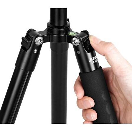 Jusino X-423S Tripod Siyah (Hafif Kullanışlı Seyhat için İdeal)