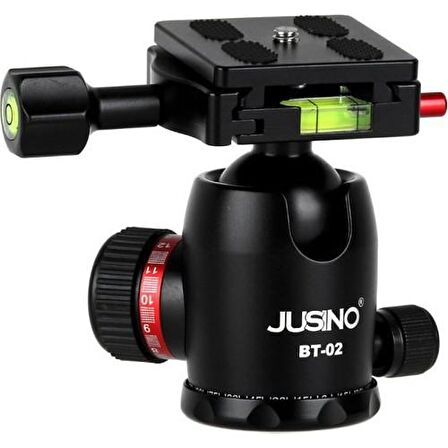 Jusino BS-08Q Tripod Kafası Siyah