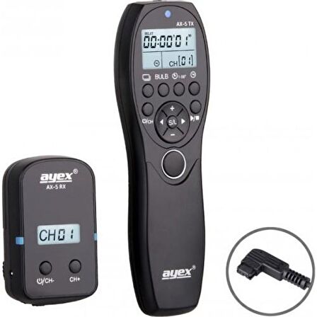 Ayex Sony İçin Ax-5 S1 Kablosuz Zaman Ayarlı Kumanda