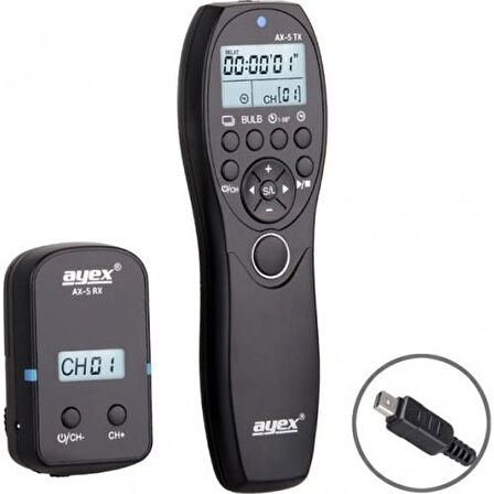 Ayex Olympus İçin Ax-5 Uc1 Kablosuz Zaman Ayarlı Kumanda
