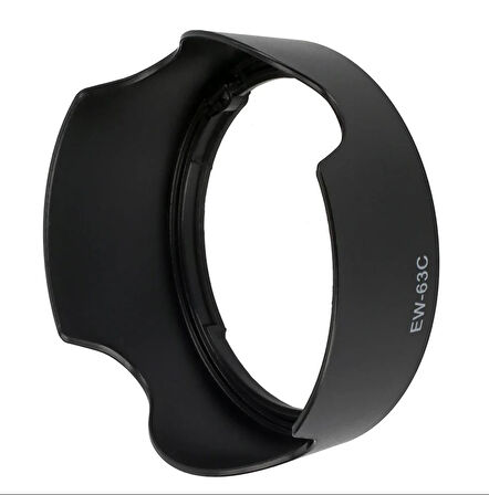 Ayex EW-63C Parasoley – Canon EF-S 18-55mm IS STM / f/4-5.6 IS STM ile Uyumlu | Işık Yansımalarını Engelleyen Ters Takılabilir Tasarım