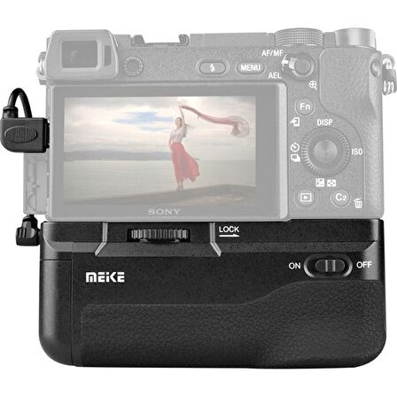 Ayex Sony A6000 A6300 İçin Meike Mk-A6300 Battery