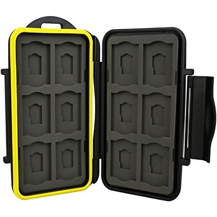 Jjc MC-SDMSD24 Sd ve Micro Sd Hafıza Kartları Için Muhafaza Kabı