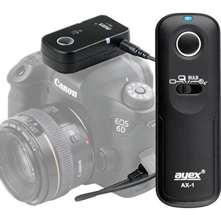 Ayex Olympus E-Pl8 E-620 E-520 SP-810 Uz SZ-300MR Sz-20 Pen-F Için Ax-1 Uc1 Kablosuz Kumanda