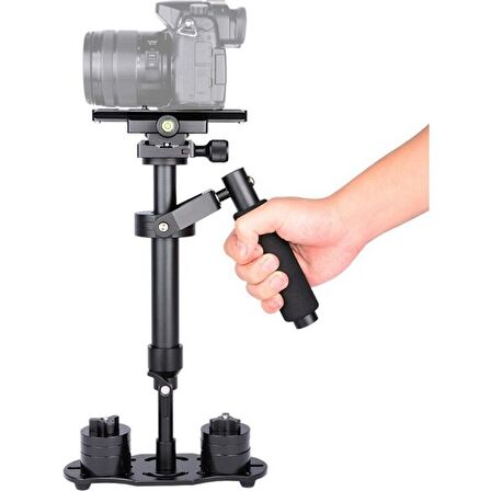 Ayex DSLR Makine ve Video Kameralar için Stabilizer, Steadicam S-40N