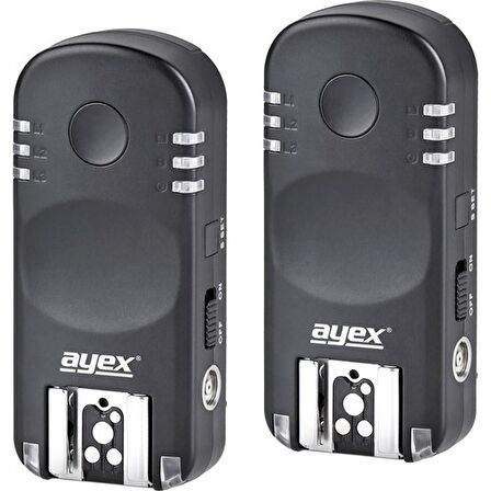 Ayex Canon Eos İçin Ayex Ax-Ba1 Kablosuz Flaş Tetikleyici Ve Kablosuz Kumanda