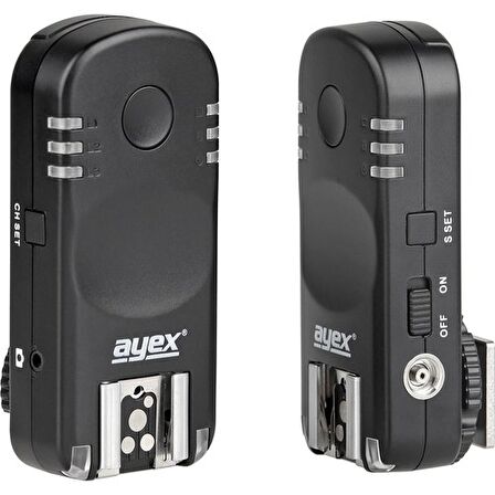 Ayex Canon Eos İçin Ayex Ax-Ba1 Kablosuz Flaş Tetikleyici Ve Kablosuz Kumanda