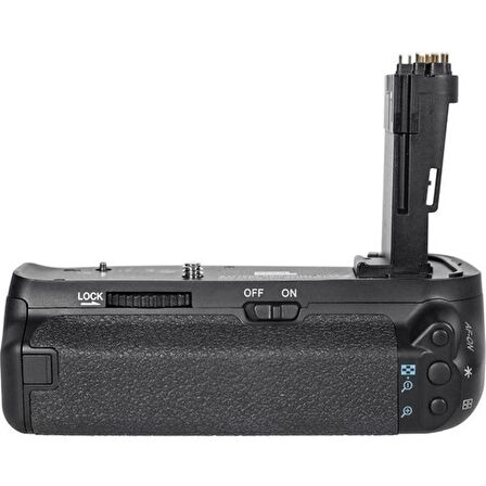MeiKe Canon EOS 6D İçin MeiKe MK-6D Batter Grip + 1 Ad. LP-E6 Batarya