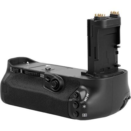 MeiKe Canon EOS 7D Mark II İçin MeiKe Batter Grip + 1 Adet LP-E6 Batarya