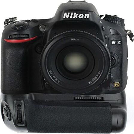 MeiKe Nikon D600, D610 İçin MeiKe MK-D600 Batter Grip + 2 Ad. EN-EL15 Batarya