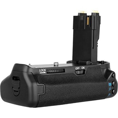 MeiKe Canon 70D, 80D İçin MeiKe MK-70D Battery Grip + 1Ad LP-E6 Batarya