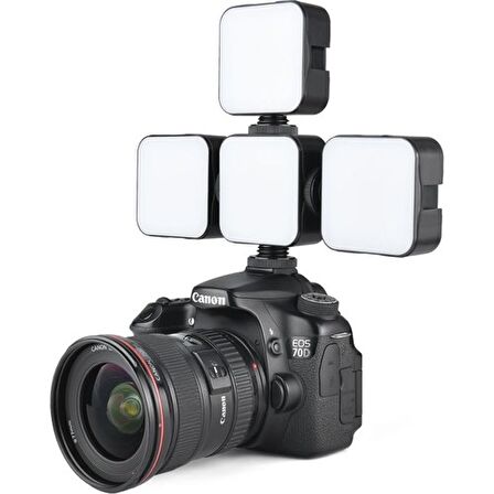 Ayex Dslr Makinalar ve Video Kameralar Için LED Video Işığı