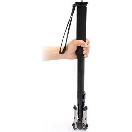 Jusıno VM-254E Profesyonel Monopod, Çıkarılabilen Sabitleme Ayaklı