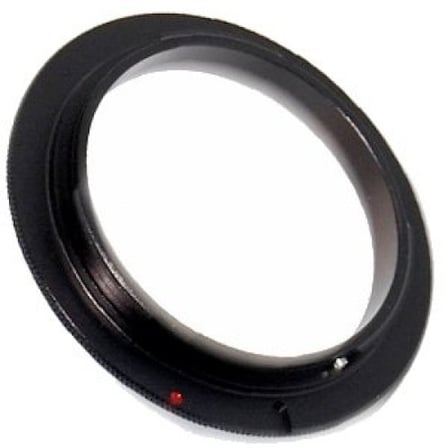 Ayex Sony E Mount ile Uyumlu 72mm Makro Ters Bağlantı Adaptörü Lens Ters Çevirme Halkası