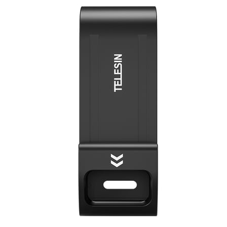 Ayex Telesin GP-CLC-G11 Şarj Portlu Su Korumalı Batarya Kapağı GoPro Hero 9 10 11 12 13 ile Uyumlu USB-C Yan Kapak