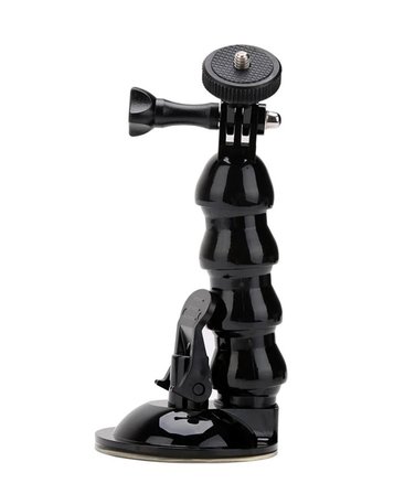 AYEX AX-231T VANTUZLU ARAÇ İÇİ ESNEK KAMERA VE TELEFON TUTUCU – GOPRO, DJI OSMO ACTION, INSTA360 VE AKILLI TELEFONLAR İLE UYUMLU