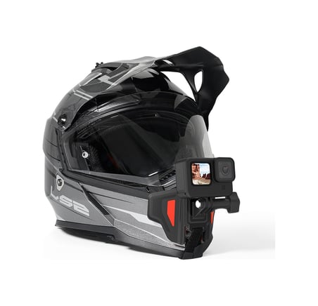 Ayex Helmet Chin Mount Telesin Gp-hbm-mt2 Kask Çene Montaj Aparatı Gopro, Djı Osmo Action, Insta360 İle Uyumlu 