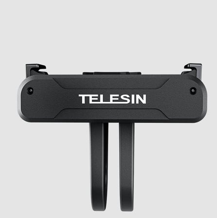 Ayex Manyetik Çift Tırnak Adaptör – Telesin OA-TPM-T04 DJI Osmo Action 5 Pro / 4 / 3 Uyumlu Hızlı Bağlantı Aparatı