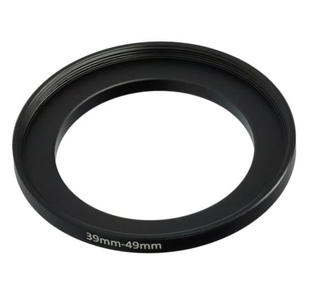 Ayex 39mm 49mm Step-Up Ring Lens Filtre Adaptörü 39mm Lens için 49mm Filtre Dönüştürücü