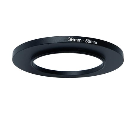 Ayex 39mm 58mm Step-Up Ring Lens Filtre Adaptörü 39mm Lens için 58mm Filtre Dönüştürücü