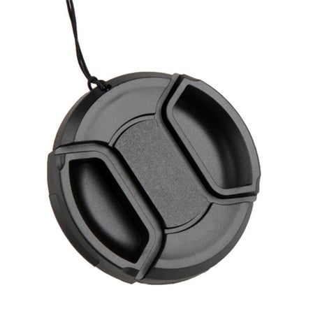 Ayex 39mm Lens Kapağı Center Pinch Ön Lens Koruyucu Kapak İpli