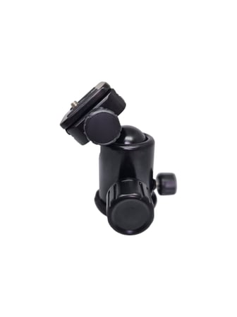 Ayex KH-02 Tripod Kafa Ball Head, 360° Dönebilen, 10kg Taşıma Kapasiteli, Hızlı Bağlantı Plakalı, 1/4" Vida Uyumlu