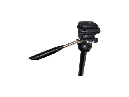 Ayex KH-2028 Tripod Video Kafa – Pan Tilt Head, 360° Dönebilen, Hızlı Bağlantı Plakalı, Metal Kollu