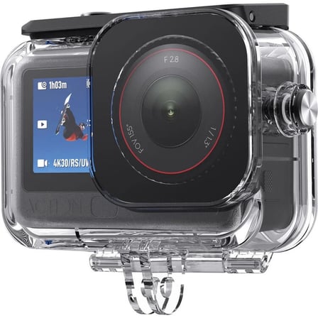Ayex Telesin S4-WTP-12 DJI Osmo Action 6 Uyumlu 60 Metre Su Geçirmez Kılıf