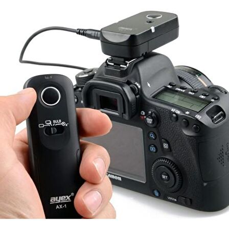 Samsung Gx-1L, Gx-1S, Gx-10, Gx-20, Nx100, Nx11, Nx10, Nx5 İçin Ayex Ax-1 E3 Kablosuz Kumanda