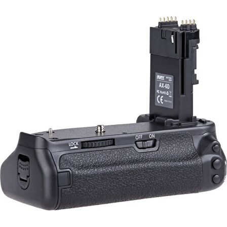 Canon Eos 6D İçin Ayex Ax-6D Batter Grip + 1 Ad. Lp-E6 Batarya