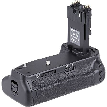 Canon Eos 6D İçin Ayex Ax-6D Batter Grip + 1 Ad. Lp-E6 Batarya